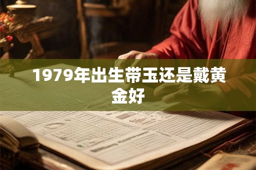 1979年出生带玉还是戴黄金好 1979年出生带玉还是戴黄金好