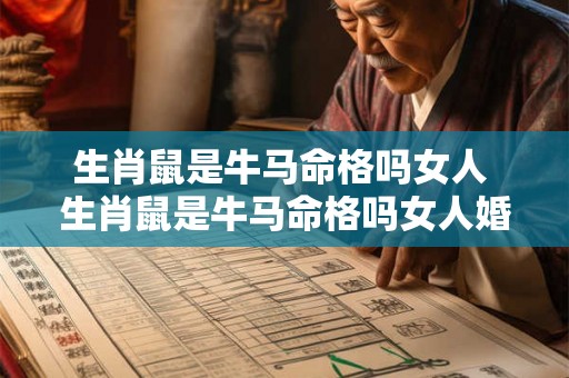 生肖鼠是牛马命格吗女人 生肖鼠是牛马命格吗女人婚姻如何 生肖鼠是牛马命格吗女人 生肖鼠是牛马命格吗女人婚姻如何