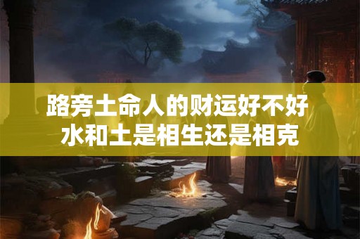 路旁土命人的财运好不好 水和土是相生还是相克 路旁土命人的财运好不好 水和土是相生还是相克