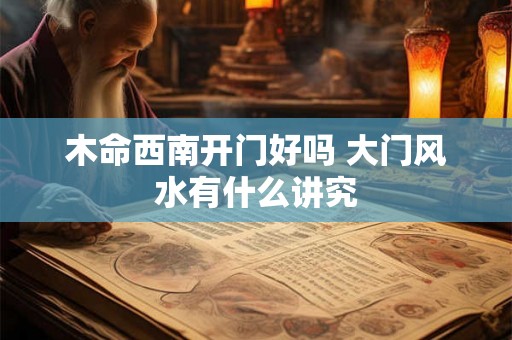 木命西南开门好吗 大门风水有什么讲究 木命西南开门好吗 大门风水有什么讲究