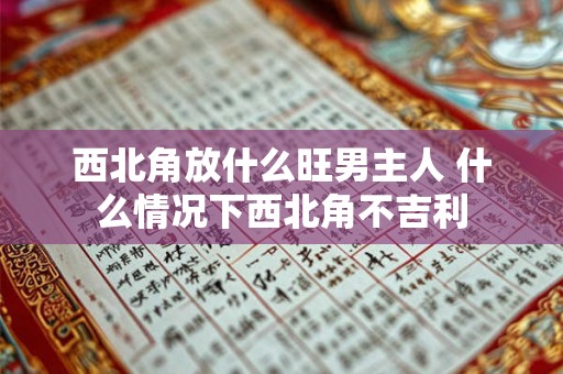 西北角放什么旺男主人 什么情况下西北角不吉利 西北角放什么旺男主人 什么情况下西北角不吉利