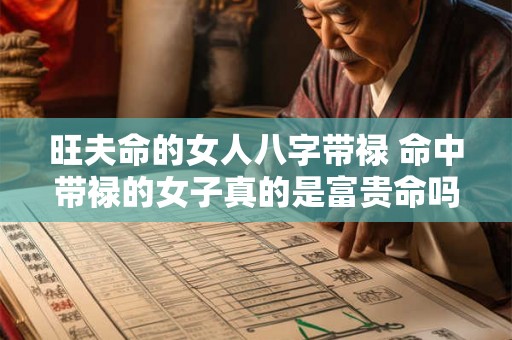 旺夫命的女人八字带禄 命中带禄的女子真的是富贵命吗 旺夫命的女人八字带禄 命中带禄的女子真的是富贵命吗