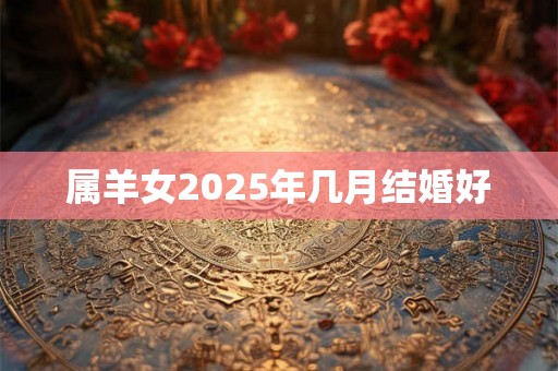 属羊女2025年几月结婚好 属羊女2025年几月结婚好