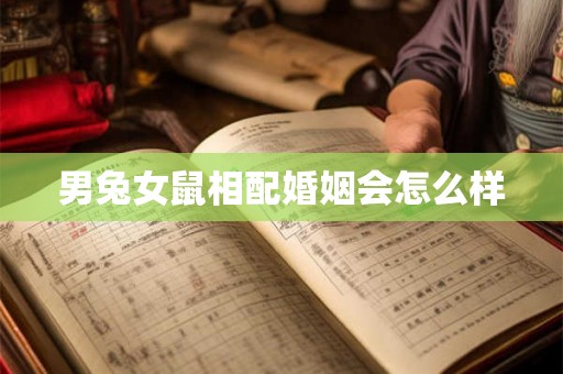 男兔女鼠相配婚姻会怎么样