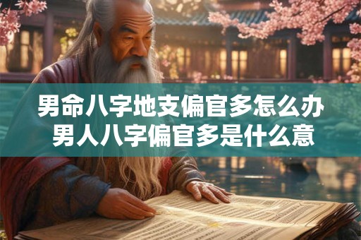 男命八字地支偏官多怎么办 男人八字偏官多是什么意思 男命八字地支偏官多怎么办 男人八字偏官多是什么意思