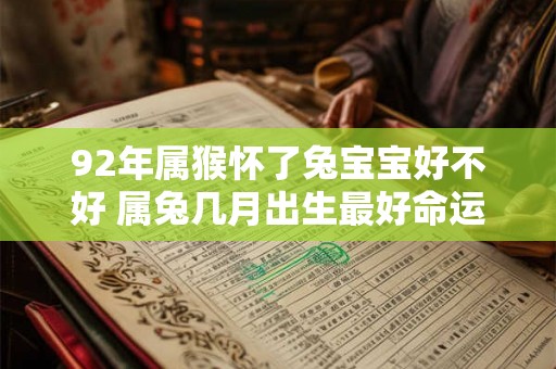 92年属猴怀了兔宝宝好不好 属兔几月出生最好命运 92年属猴怀了兔宝宝好不好 属兔几月出生最好命运