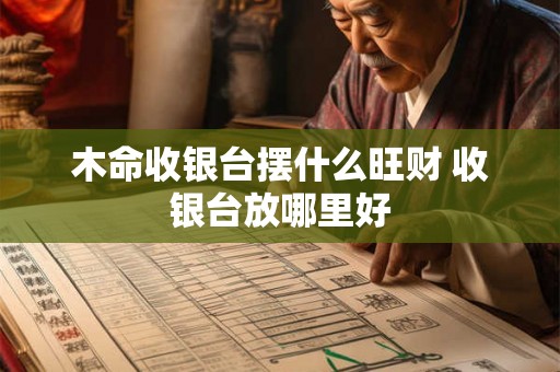 木命收银台摆什么旺财 收银台放哪里好 木命收银台摆什么旺财 收银台放哪里好