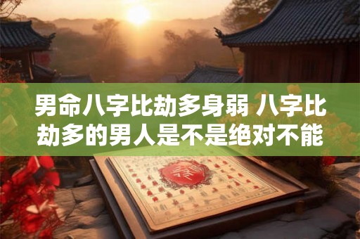男命八字比劫多身弱 八字比劫多的男人是不是绝对不能嫁 男命八字比劫多身弱 八字比劫多的男人是不是绝对不能嫁