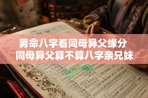 男命八字看同母异父缘分 同母异父算不算八字亲兄妹 男命八字看同母异父缘分 同母异父算不算八字亲兄妹