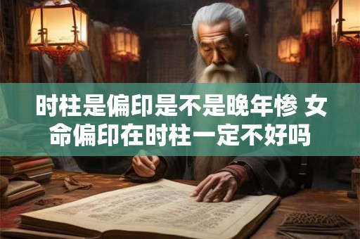 时柱是偏印是不是晚年惨 女命偏印在时柱一定不好吗 时柱是偏印是不是晚年惨 女命偏印在时柱一定不好吗