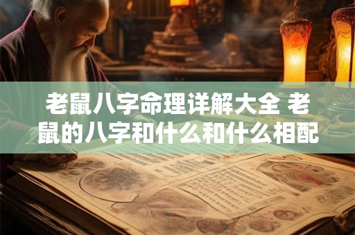 老鼠八字命理详解大全 老鼠的八字和什么和什么相配 老鼠八字命理详解大全 老鼠的八字和什么和什么相配