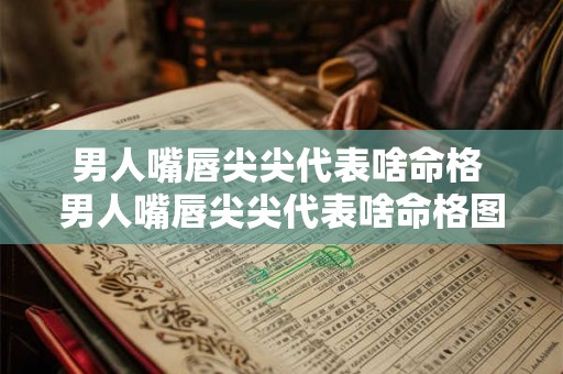 男人嘴唇尖尖代表啥命格 男人嘴唇尖尖代表啥命格图片 男人嘴唇尖尖代表啥命格 男人嘴唇尖尖代表啥命格图片