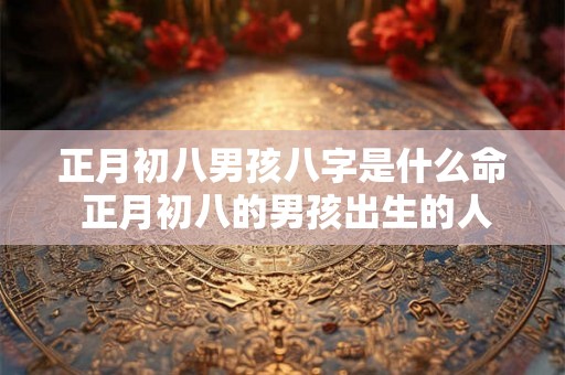 正月初八男孩八字是什么命 正月初八的男孩出生的人命运如何