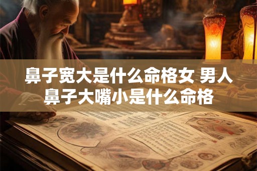 鼻子宽大是什么命格女 男人鼻子大嘴小是什么命格 鼻子宽大是什么命格女 男人鼻子大嘴小是什么命格