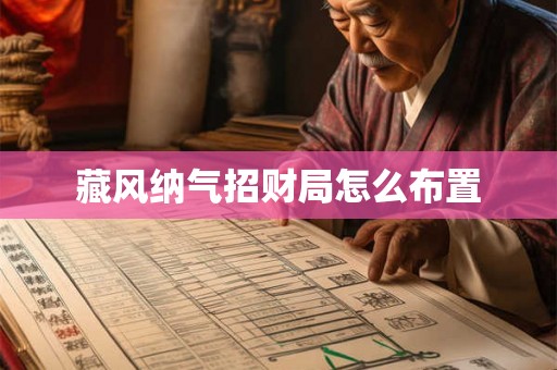 藏风纳气招财局怎么布置 藏风纳气招财局怎么布置