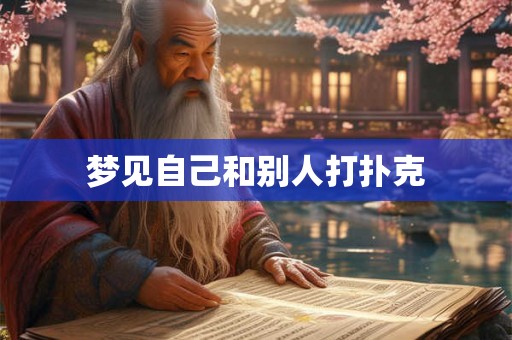 梦见自己和别人打扑克 梦见自己和别人打扑克