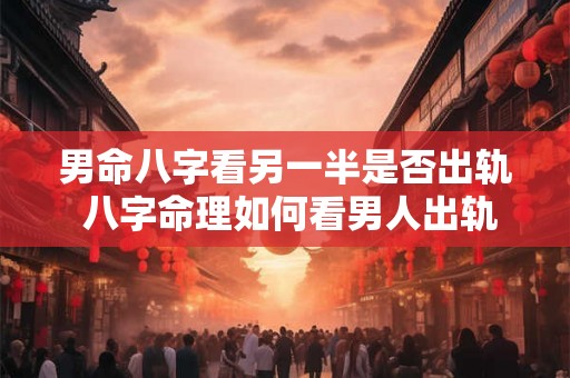 男命八字看另一半是否出轨 八字命理如何看男人出轨了 男命八字看另一半是否出轨 八字命理如何看男人出轨了