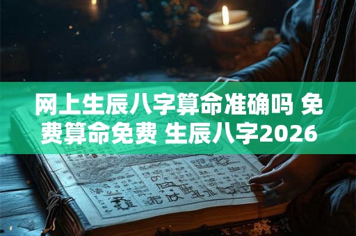 网上生辰八字算命准确吗 免费算命免费 生辰八字2026 网上生辰八字算命准确吗 免费算命免费 生辰八字2026