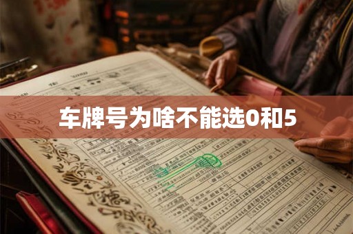 车牌号为啥不能选0和5 车牌号为啥不能选0和5