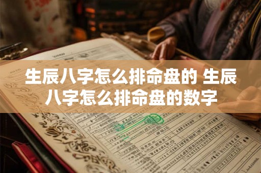 生辰八字怎么排命盘的 生辰八字怎么排命盘的数字 生辰八字怎么排命盘的 生辰八字怎么排命盘的数字