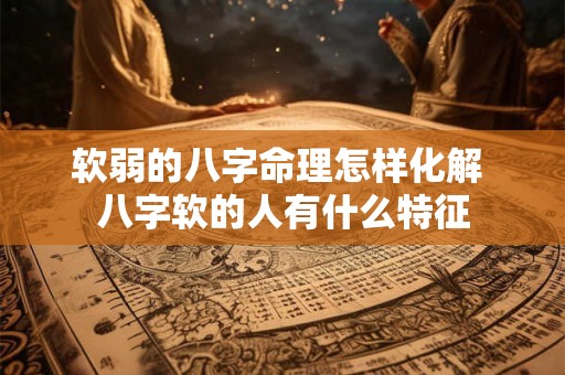 软弱的八字命理怎样化解 八字软的人有什么特征 软弱的八字命理怎样化解 八字软的人有什么特征