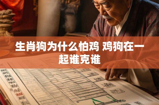 生肖狗为什么怕鸡 鸡狗在一起谁克谁 生肖狗为什么怕鸡 鸡狗在一起谁克谁