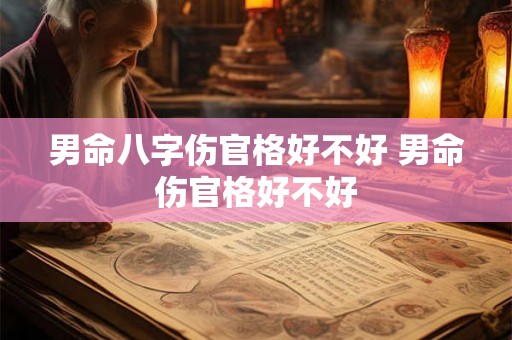 男命八字伤官格好不好 男命伤官格好不好