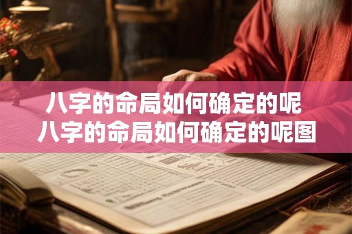 八字的命局如何确定的呢 八字的命局如何确定的呢图片