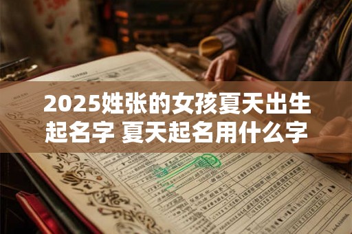 2025姓张的女孩夏天出生起名字 夏天起名用什么字 2025姓张的女孩夏天出生起名字 夏天起名用什么字
