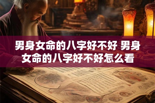 男身女命的八字好不好 男身女命的八字好不好怎么看 男身女命的八字好不好 男身女命的八字好不好怎么看