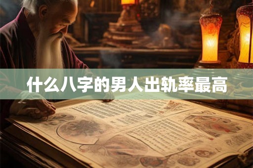 什么八字的男人出轨率最高 什么八字的男人出轨率最高