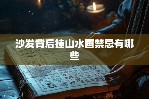 沙发背后挂山水画禁忌有哪些 沙发背后挂山水画禁忌有哪些