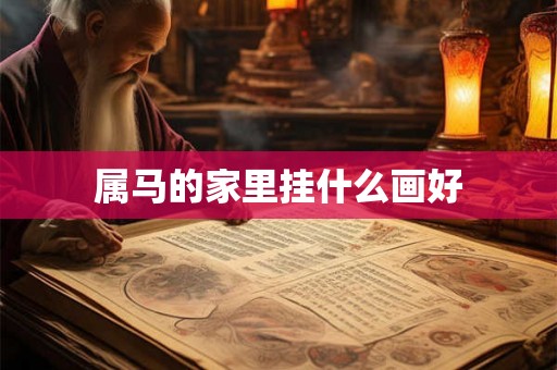 属马的家里挂什么画好 属马的家里挂什么画好