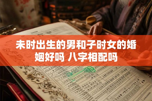 未时出生的男和子时女的婚姻好吗 八字相配吗 未时出生的男和子时女的婚姻好吗 八字相配吗