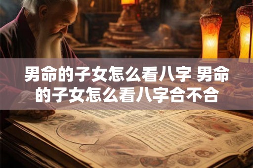 男命的子女怎么看八字 男命的子女怎么看八字合不合