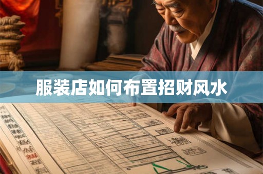 服装店如何布置招财风水