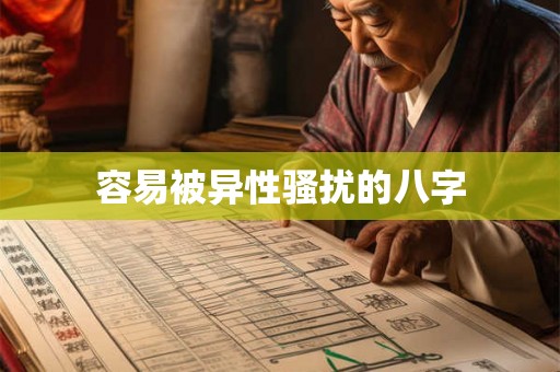 容易被异性骚扰的八字