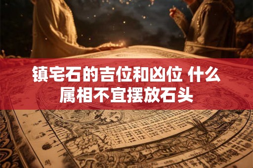 镇宅石的吉位和凶位 什么属相不宜摆放石头