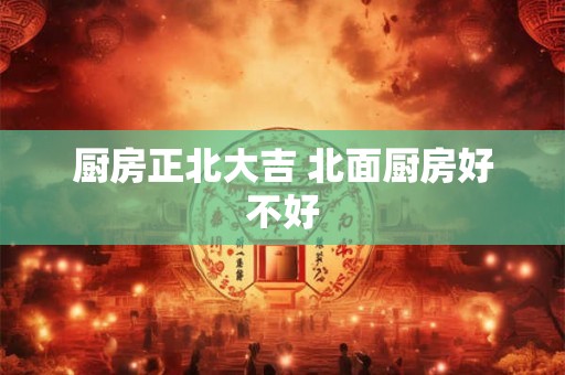 厨房正北大吉 北面厨房好不好