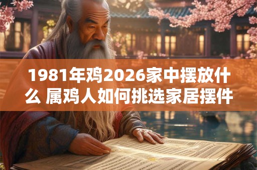 1981年鸡2026家中摆放什么 属鸡人如何挑选家居摆件 1981年鸡2026家中摆放什么 属鸡人如何挑选家居摆件
