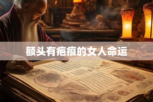 额头有疤痕的女人命运 额头有疤痕的女人命运