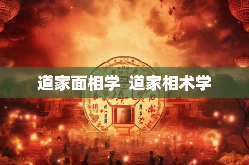 道家面相学  道家相术学