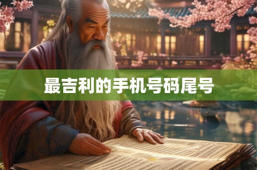 最吉利的手机号码尾号 最吉利的手机号码尾号