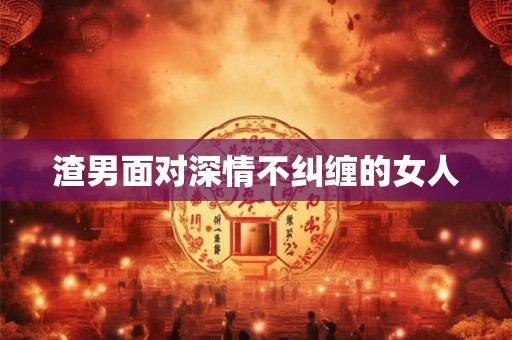 渣男面对深情不纠缠的女人 渣男面对深情不纠缠的女人
