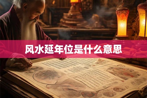 风水延年位是什么意思