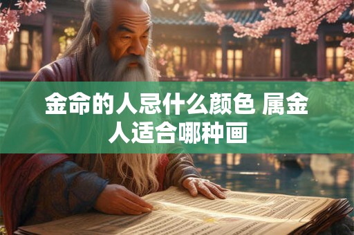 金命的人忌什么颜色 属金人适合哪种画 金命的人忌什么颜色 属金人适合哪种画
