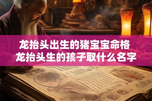 龙抬头出生的猪宝宝命格 龙抬头生的孩子取什么名字好 龙抬头出生的猪宝宝命格 龙抬头生的孩子取什么名字好