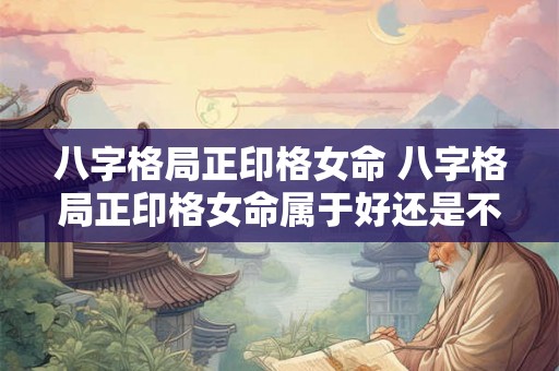 八字格局正印格女命 八字格局正印格女命属于好还是不好 八字格局正印格女命 八字格局正印格女命属于好还是不好
