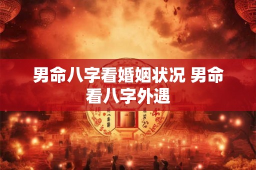 男命八字看婚姻状况 男命看八字外遇 男命八字看婚姻状况 男命看八字外遇
