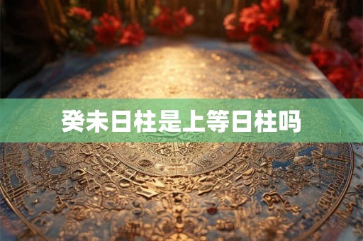 癸未日柱是上等日柱吗 癸未日柱是上等日柱吗